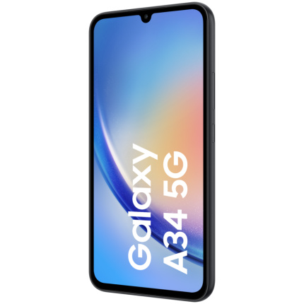 Samsung Galaxy A34 5g 128gb Graphite (sm-a346bzkaeue) Seitlich Links