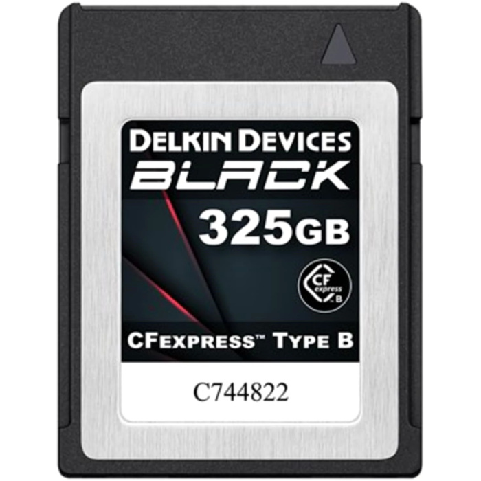 Delkin 325GB BLACK G4 CFexpress Type B Speicherkarte