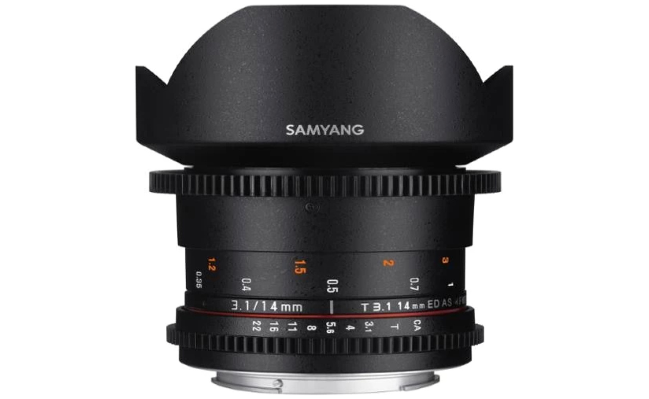 Samyang 14 mm/T3.1 VDSLR ED AS IF UMC II für Nikon