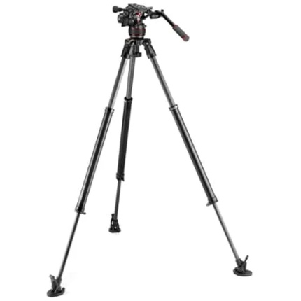Manfrotto 635 Carbon Fast Stativ mit Nitrotech 612
