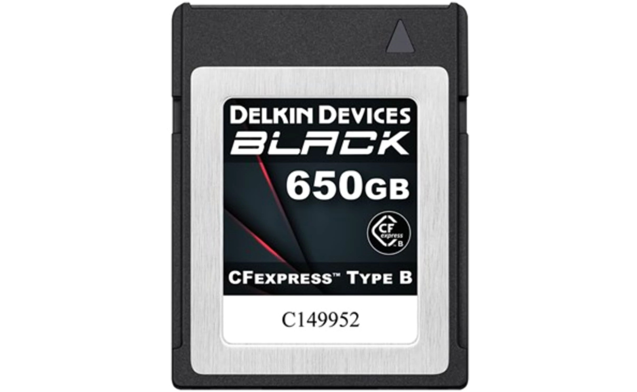 Delkin 650GB BLACK G4 CFexpress Type B Speicherkarte